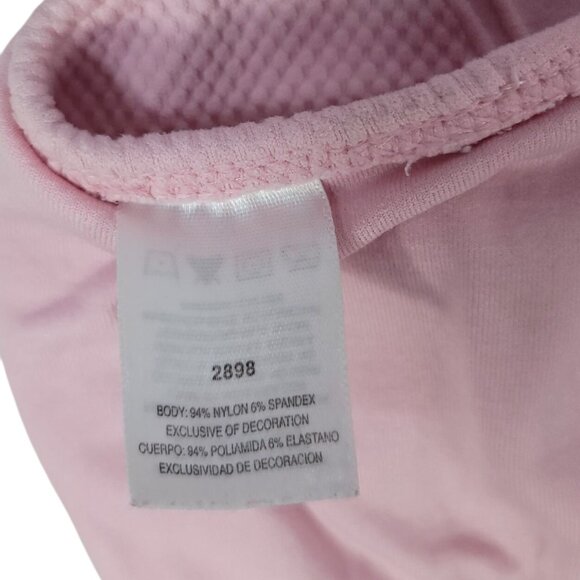 Champion Wireless Sports Bra Pink Medium Unpad Racerback Pullover Full AF5001 - Picture 9 of 9